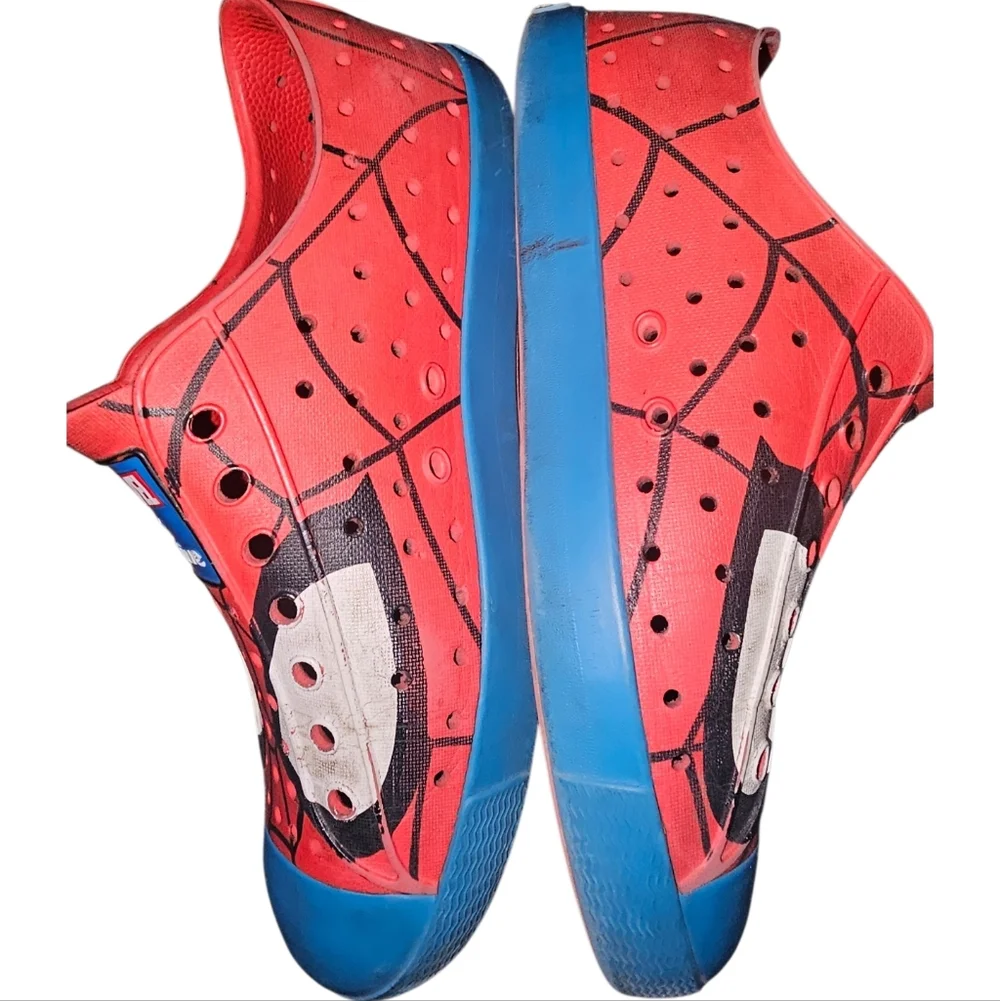 Native Shoes Kids' Spider-Man Red Slip-On Shoes